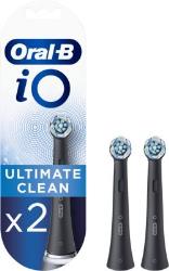 Oral-B iO Ultimate Clean Brossettes Noires, 2 x