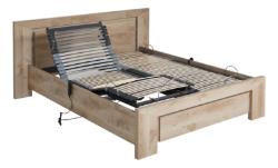 Sommier relaxation 2x80x200 cm DREAMEA S50 gris anthracite