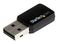 StarTech.com Mini adaptateur USB 2.0 réseau sans fil AC600 double bande - Clé USB WiFi 802
