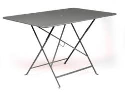 Table pliante rectangulaire BISTRO 117 x 77 cm - 4/6 personnes - FERMOB - Carbone