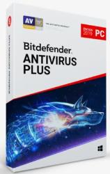 Logiciel antivirus et optimisation Bitdefender Antivirus Plus 2019 1 an 1 PC