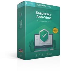 Logiciel antivirus et optimisation Kaspersky Anti-Virus 2019 (3 Postes / 1 An)