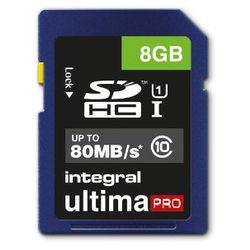 SD card Carte mémoire flash UltimaPro - 8 Go Integral