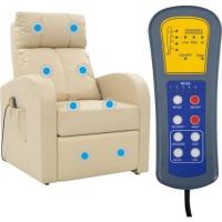 8022Queen® Fauteuil de massage Relax Massant,Fauteuil électrique inclinable Multifonction,Fauteuil S