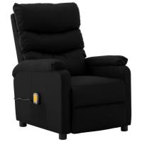 54440Mode- Fauteuil électrique de massage,sofa Fauteuil relax Fauteuil Relaxation inclinable Noir Si