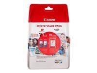 Canon PG-560XL/CL-561XL Photo Value Pack - pack de 2 - a rendement eleve - noir, couleur (