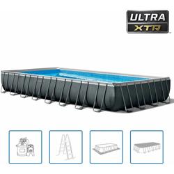 Ensemble de piscine Ultra XTR Frame Rectangulaire 975x488x132 cm - Intex