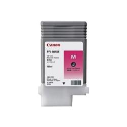 Conso imprimantes - CANON - Cartouche d'encre Magenta - PFI 104