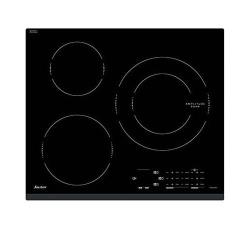Table de cuisson à induction - 7200W - 3 foyers - Noir