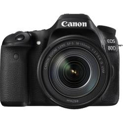 Canon EOS 80D Appareil photo reflex numérique avec EF-S 18-135 mm IS USM 24.2 Mill. pixel 