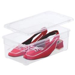 Boîte de rangement plastique SUNDIS Clear box chaussures femme 5l transparent