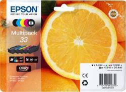 Cartouche d'encre Epson T3337 (N/NP/C/M/J) Série Orange